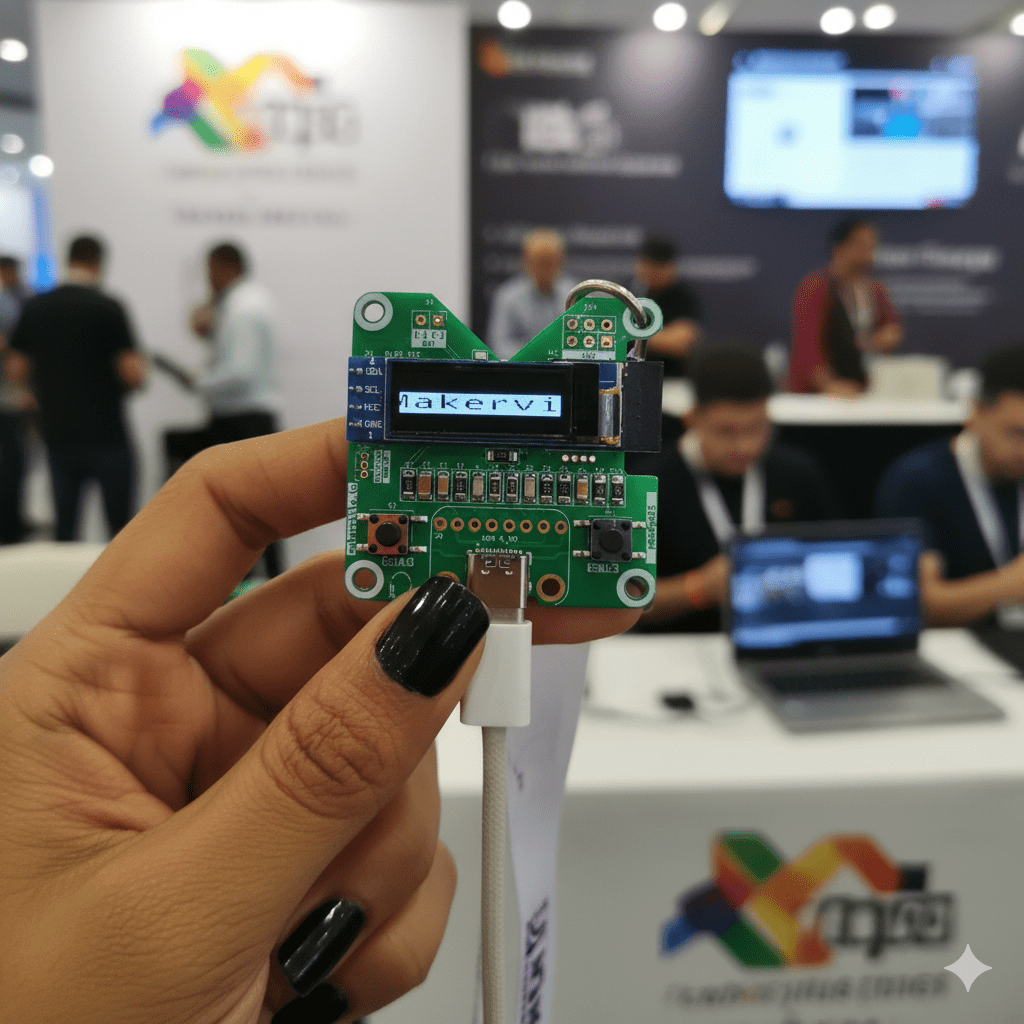 Makerville Badge: An Open Source Badge for Everyone